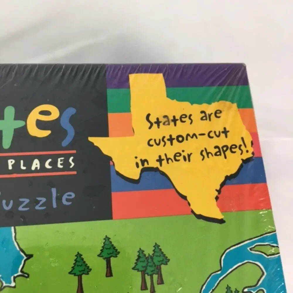 Great American Puzzle Factory USA Map Puzzle for Kids